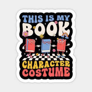 This Is My Book Character Costume Magnet