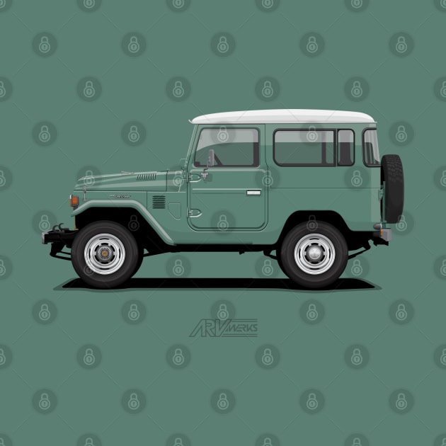 Land Cruiser FJ40 HardTop Green by ARVwerks