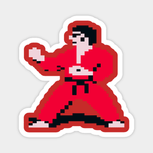 International Karate Red Magnet