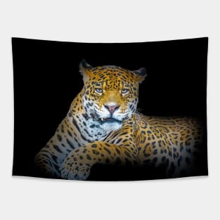 Panther Animal Wild Life Jungle Nature Discovery Travel Africa Digital Painting Tapestry