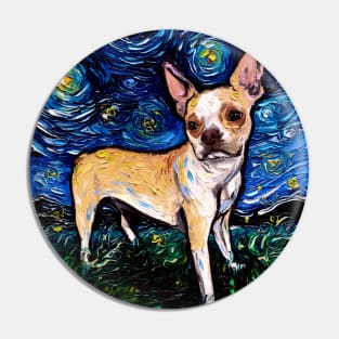 Fawn Boston Terrier Night Pin