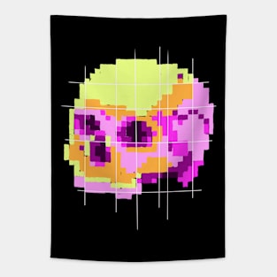 pixel scull Tapestry