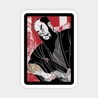 Yakuza and Tiger Irezumi Magnet