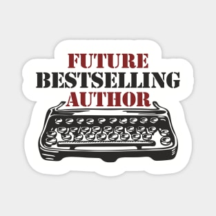 Future Bestselling Author Word Nerd Magnet