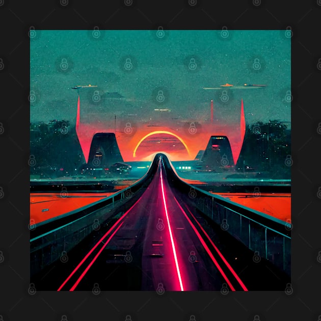 Highway to the sun by SJG-digital