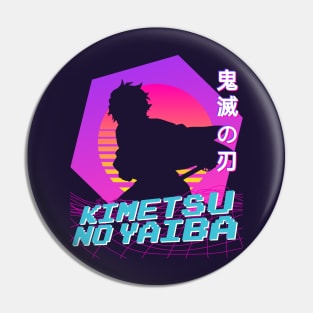 Demon Slayer - Vaporwave Pin