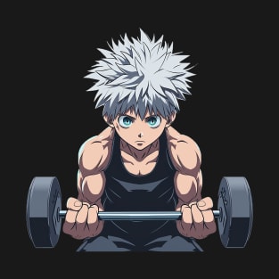 killua at gym T-Shirt