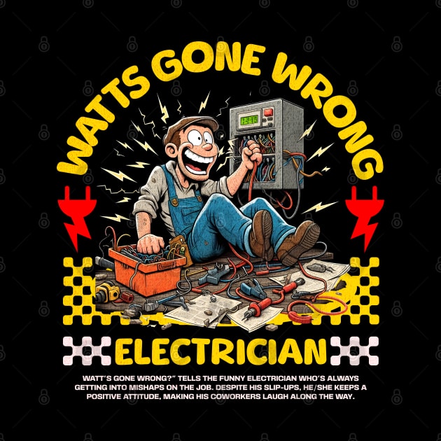 Funny Electrician by Create Magnus