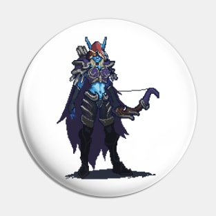 Pixel Sylvanas Windrunner Pin