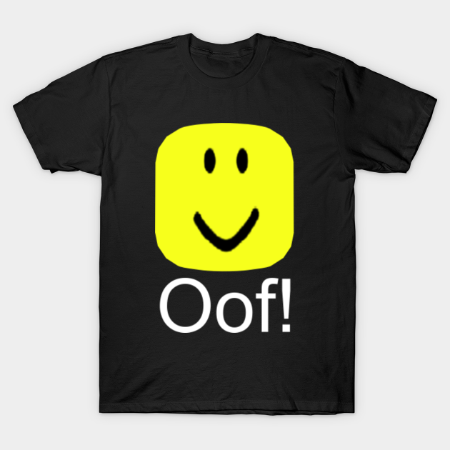 Apgnvsdvjesu M - roblox oof noob head meme roblox maska teepublic pl