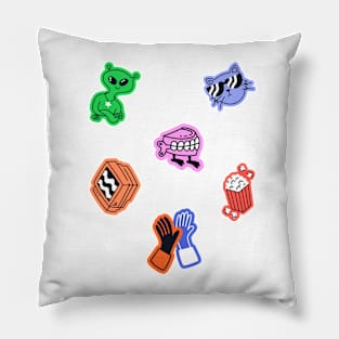 TeePublic stickers Pillow