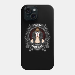 Santa Muerte Sugar Skull Phone Case