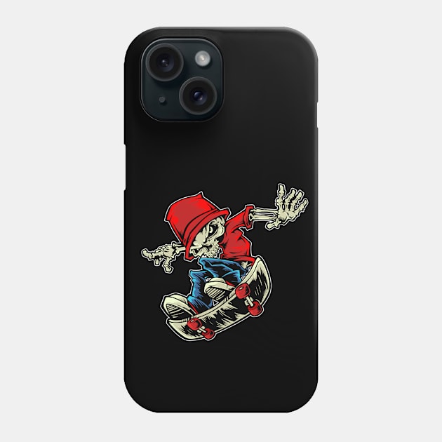 Skull Cartoon Phone Case by Unestore