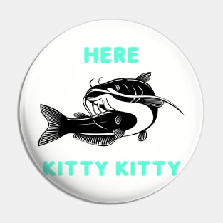 Funny Catfish Pin