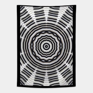 Piano Kaleidoscope Tapestry