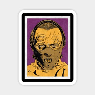 HANNIBAL LECTER - Silence of the Lambs (Pop Art) Magnet