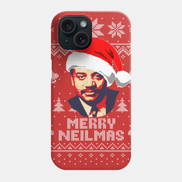 Neil Degrasse Tyson Merry Neilmas Phone Case by Nerd_art