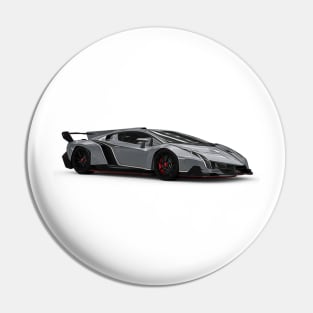 Veneno Cartoon Pin