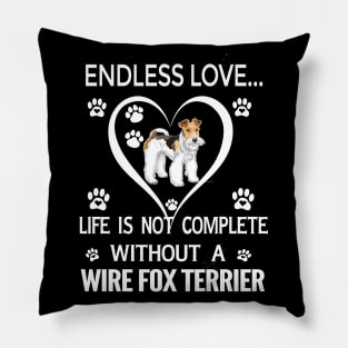 Wire Fox Terrier Lovers Pillow