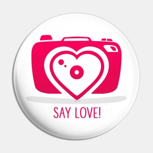 Say Love! Red Pin