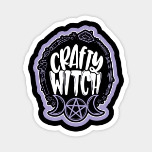 Crafty Witch Magnet