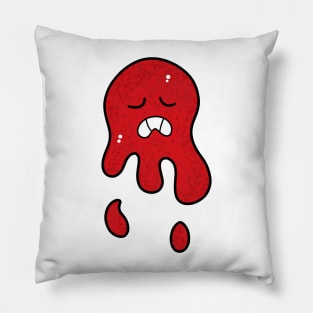 Red ice cream Pillow