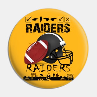 raiders Pin