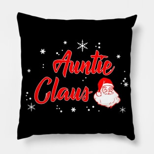 Auntie Claus Christmas Gifts Pillow