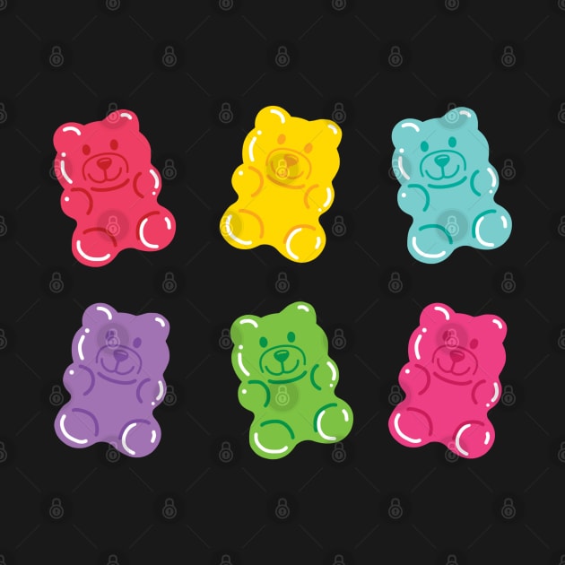 Gummy Bears Pattern by SuperrSunday