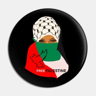 Free Palestine Pin