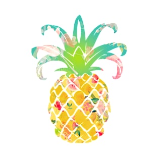 Pineapple, watercolor effects T-Shirt