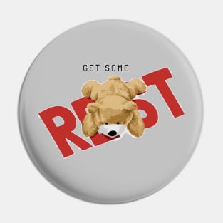 Teddy bear - Get some rest Pin