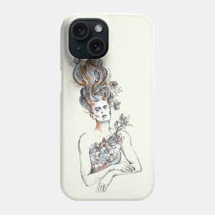 Flower Hair. Phone Case