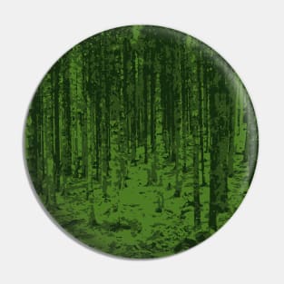 Hill trees Pin