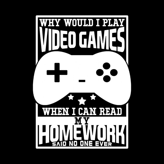 Funny Gamer Quote by LetsBeginDesigns