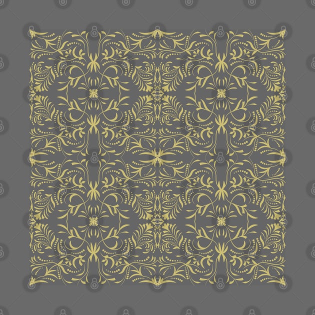 Golden damask by Eskimos