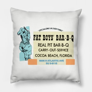 Fat Boys Barbecue Pillow