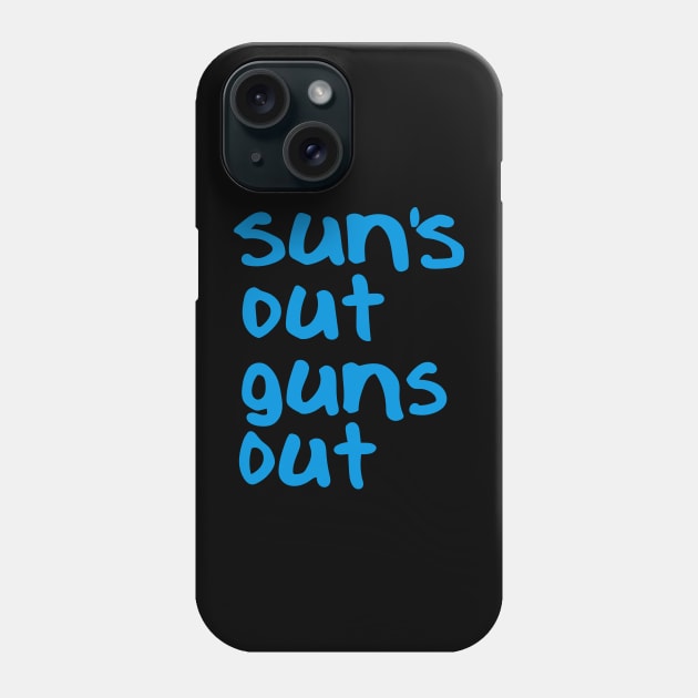 Jenko Suns Out Guns Out Phone Case by Meta Cortex