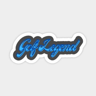 Golf Legend - Blue Magnet