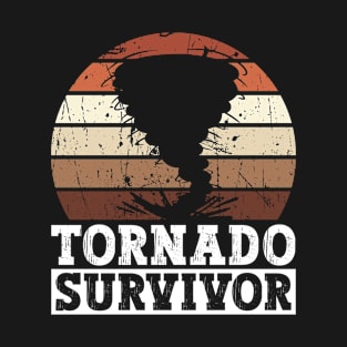 Tornado Survivor - Meteorologist Storm Chaser Meteorology T-Shirt