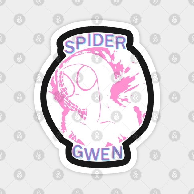 spider-gwen sticker Magnet by RGomez