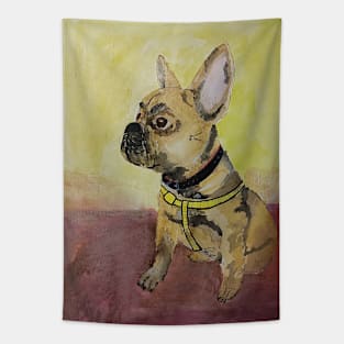 french bulldog Tapestry