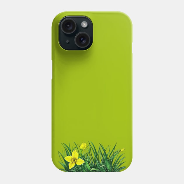 Daffodil Flower Phone Case by XtremePixels