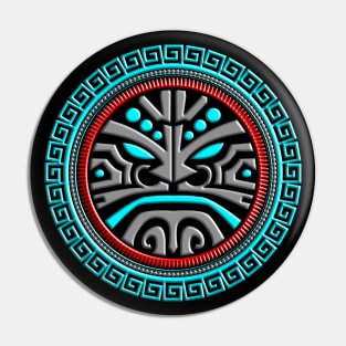 POLYNESIAN MASK 5 Pin