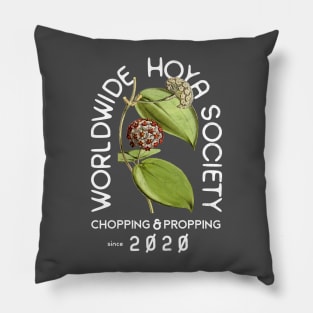 Worldwide Hoya Society - White Pillow