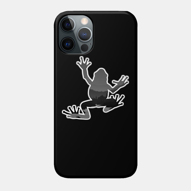 Frog in his element - Frog - Phone Case