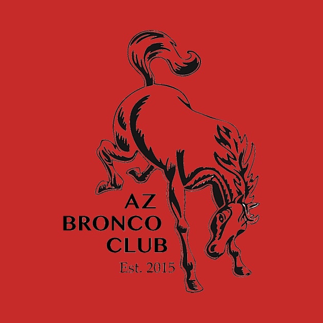 Original Horse logo in Black by AZBRONCOCLUB