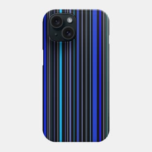 Blue Barcode Phone Case