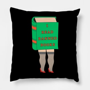 I Read Banned Books Pillow