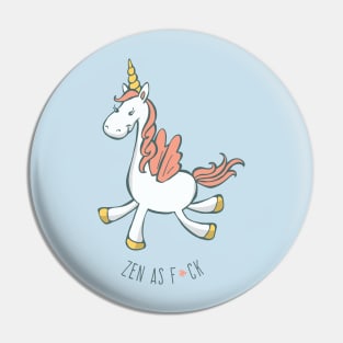 Zen Unicorn Pin